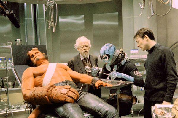 Hellboy : Foto Ron Perlman, Rupert Evans, John Hurt