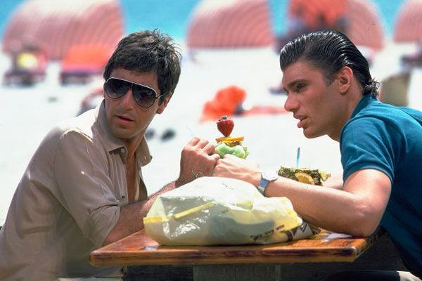 Caracortada : Foto Al Pacino, Steven Bauer