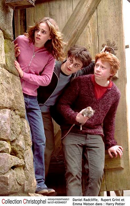 Harry Potter y el prisionero de Azkaban : Foto Alfonso Cuarón, Daniel Radcliffe, Emma Watson, Rupert Grint