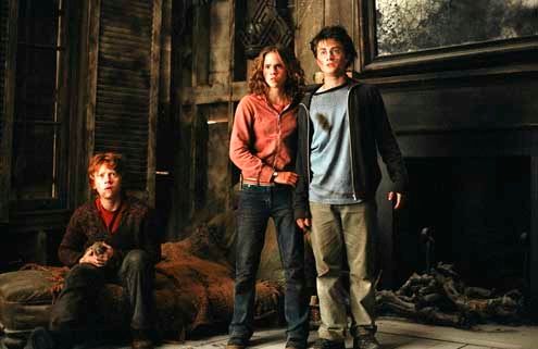 Harry Potter y el prisionero de Azkaban : Foto Alfonso Cuarón, Daniel Radcliffe, Emma Watson, Rupert Grint