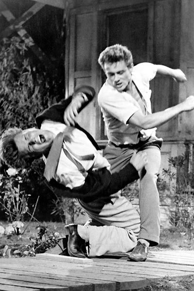 Foto James Dean, Elia Kazan