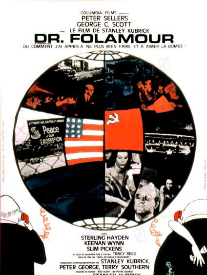 Dr. Insólito o cómo aprendí a no preocuparme y amar la bomba : Foto Stanley Kubrick