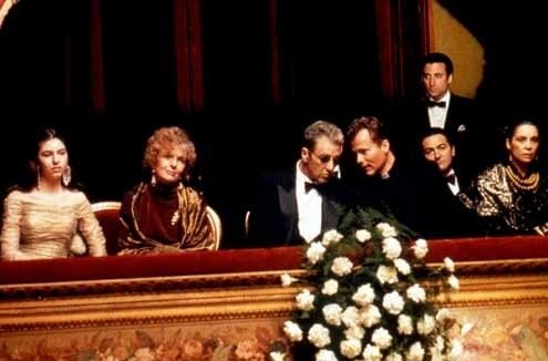 El Padrino III : Foto Talia Shire, Andy Garcia, Al Pacino, Diane Keaton, Francis Ford Coppola, Sofia Coppola