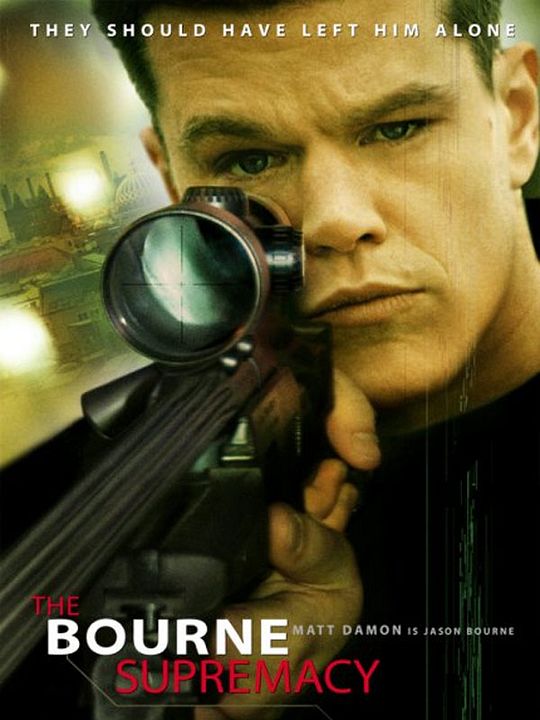 La supremacía Bourne : Póster