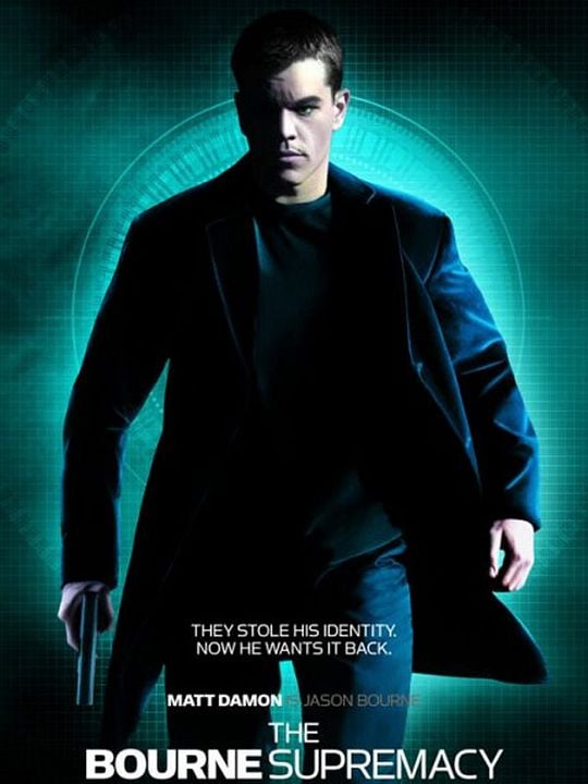 La supremacía Bourne : Póster