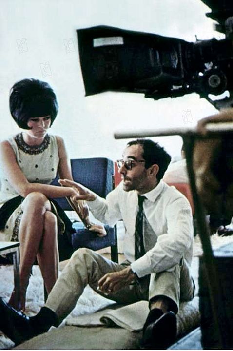 Foto Jean-Luc Godard, Brigitte Bardot