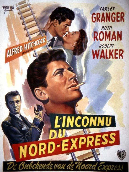 Strangers on a train : Póster