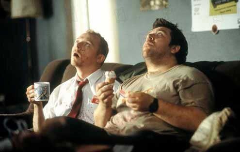 El desesperar de los muertos : Foto Simon Pegg, Nick Frost, Edgar Wright