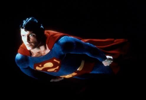Superman : Foto Richard Donner, Christopher Reeve