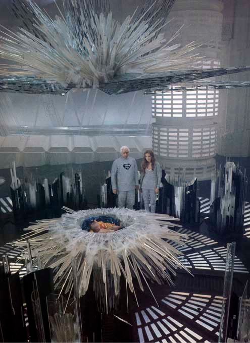 Superman : Foto Richard Donner, Marlon Brando