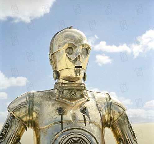 Star Wars: Episodio IV - Una nueva esperanza : Foto George Lucas, Anthony Daniels