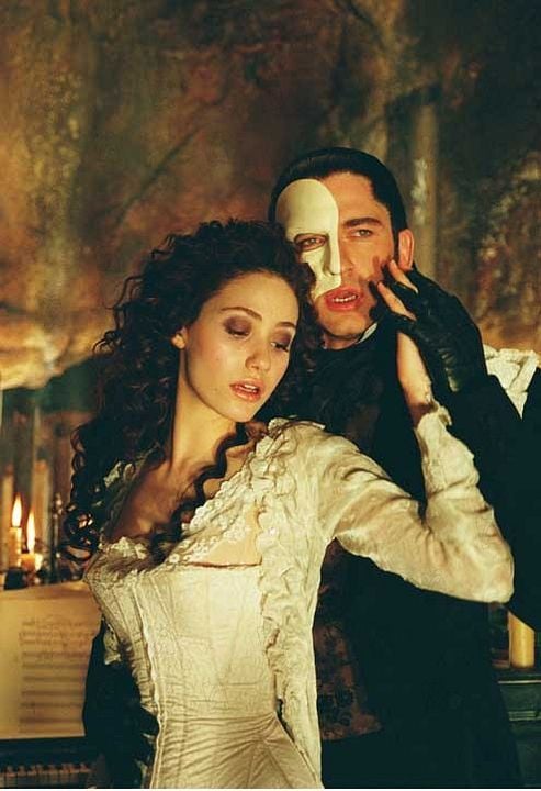 El fantasma de la Ópera de Andrew Lloyd Webber : Foto Gerard Butler, Joel Schumacher, Emmy Rossum