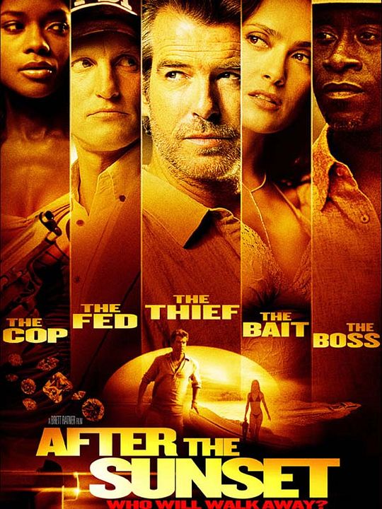 Al caer la noche : Póster