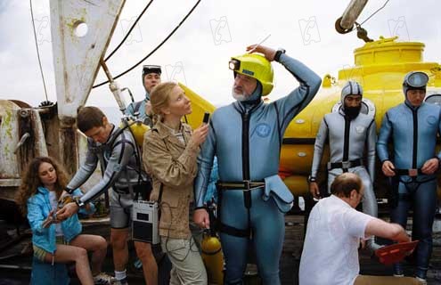 Foto Willem Dafoe, Bill Murray, Cate Blanchett, Wes Anderson
