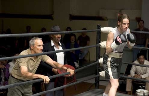 Golpes del destino : Foto Morgan Freeman, Clint Eastwood, Hilary Swank