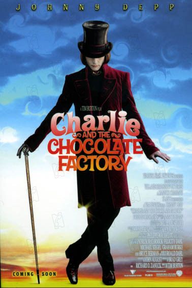 Charlie y la fábrica de chocolate : Foto Tim Burton, Johnny Depp