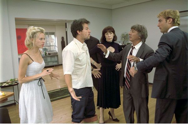Foto Dustin Hoffman, Jude Law, Lily Tomlin, Mark Wahlberg, David O. Russell, Naomi Watts
