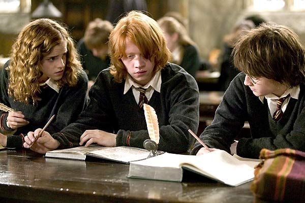 Harry Potter y el cáliz de fuego : Foto Rupert Grint, Daniel Radcliffe, Emma Watson