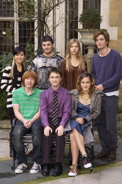 Harry Potter y el cáliz de fuego : Foto Daniel Radcliffe, Emma Watson, Rupert Grint, Clémence Poésy, Robert Pattinson