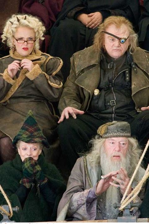 Harry Potter y el cáliz de fuego : Foto Maggie Smith, Michael Gambon, Mike Newell, Miranda Richardson, Brendan Gleeson