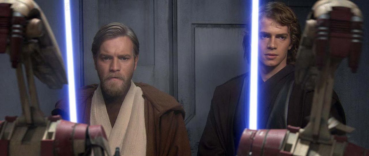 Star Wars: Episodio III - La venganza de los Sith : Foto Ewan McGregor, Hayden Christensen