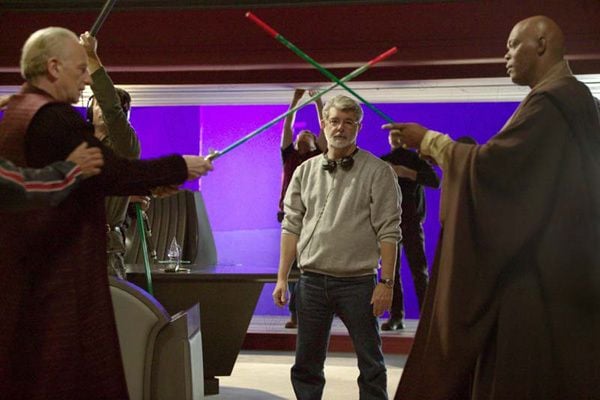 Star Wars: Episodio III - La venganza de los Sith : Foto Samuel L. Jackson, Ian McDiarmid