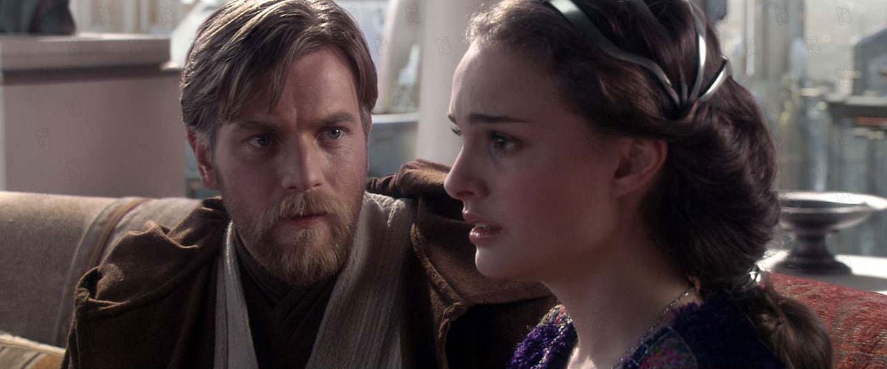 Star Wars: Episodio III - La venganza de los Sith : Foto Ewan McGregor, Natalie Portman