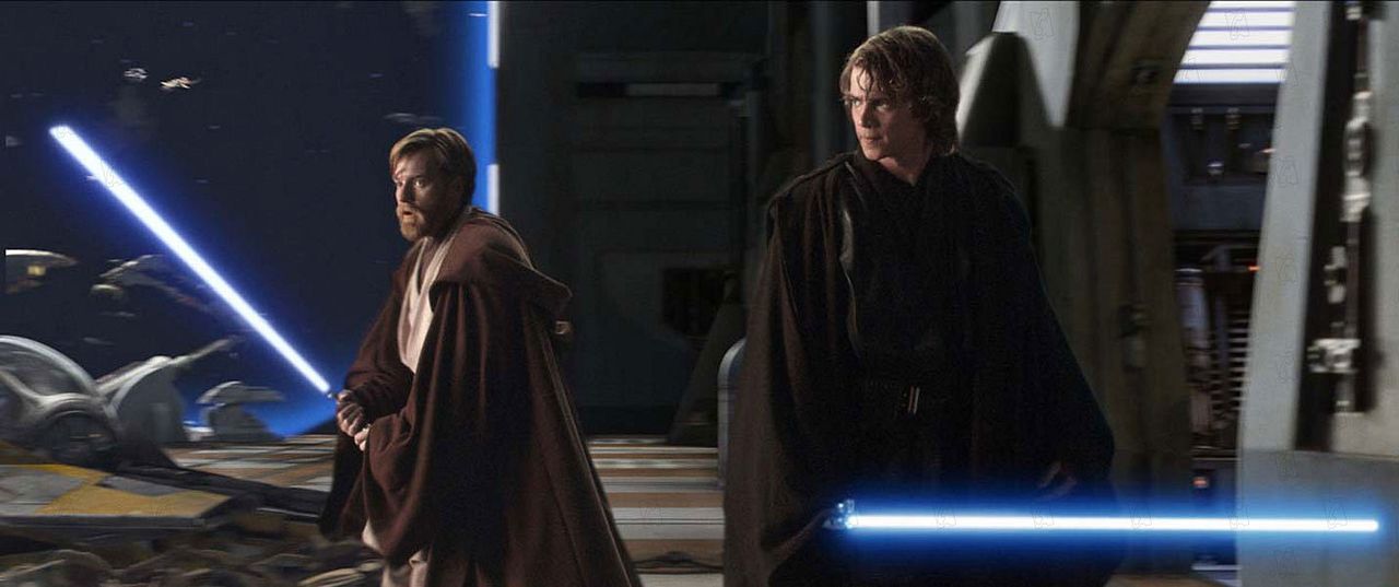 Star Wars: Episodio III - La venganza de los Sith : Foto Ewan McGregor, Hayden Christensen