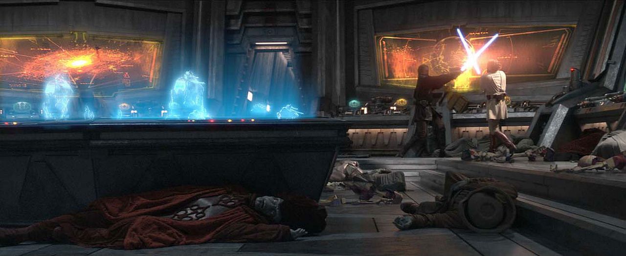 Star Wars: Episodio III - La venganza de los Sith : Foto Ewan McGregor, Hayden Christensen