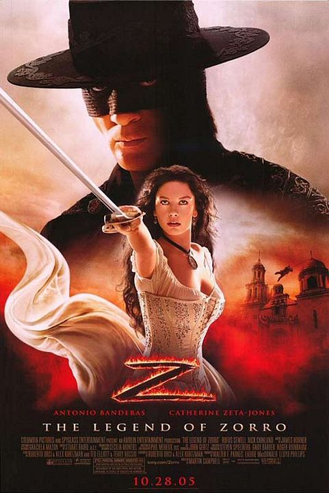 La leyenda del Zorro : Póster