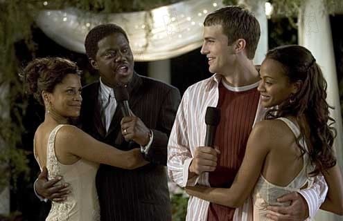 Conquistando a mi suegro : Foto Ashton Kutcher, Zoe Saldana, Bernie Mac