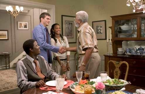 Conquistando a mi suegro : Foto Bernie Mac, Ashton Kutcher, Zoe Saldana