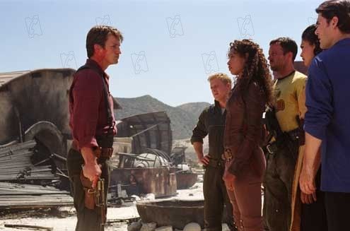 Serenity : Foto Nathan Fillion, Gina Torres, Joss Whedon