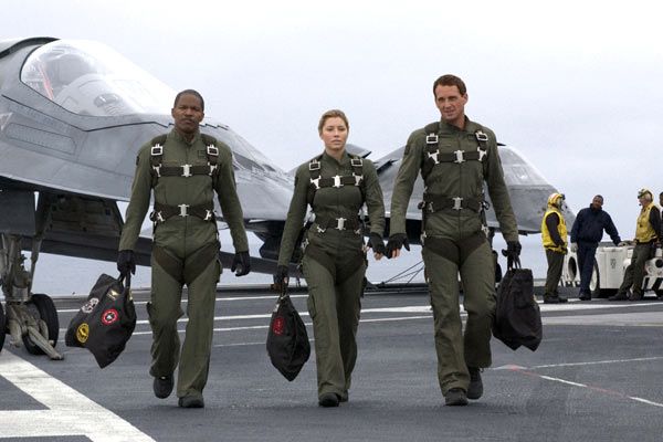 Foto Jessica Biel, Rob Cohen, Jamie Foxx, Josh Lucas