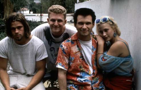La fuga : Foto Patricia Arquette, Brad Pitt, Christian Slater, Michael Rapaport, Tony Scott