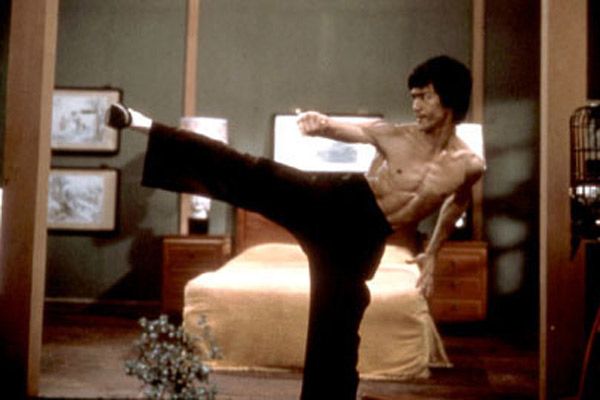 Foto Chuck Norris, Bruce Lee
