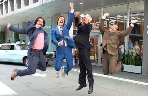 Foto Steve Carell, Paul Rudd, Will Ferrell, Adam McKay