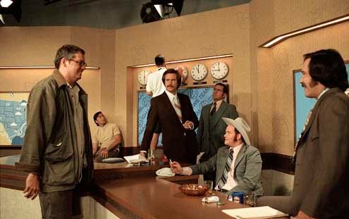 Foto Adam McKay, Paul Rudd, Will Ferrell, Steve Carell