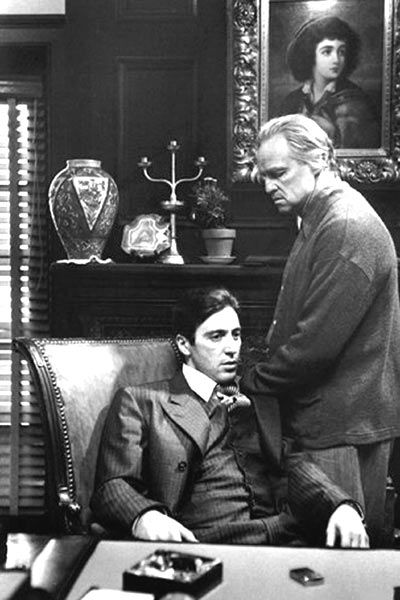 El Padrino : Foto Al Pacino, Marlon Brando