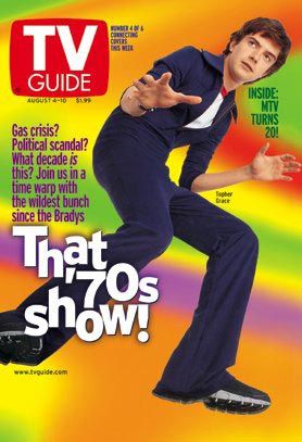 Cobertura de revista Topher Grace