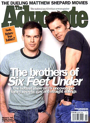 Cobertura de revista Peter Krause, Michael C. Hall