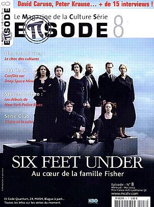 Six feet under : Cobertura de revista
