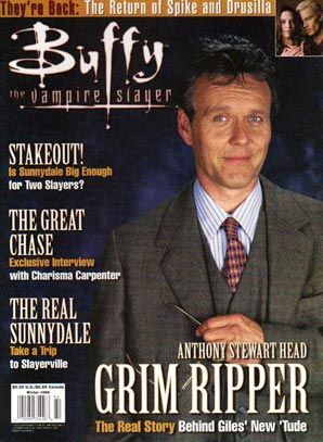 Cobertura de revista Anthony Head