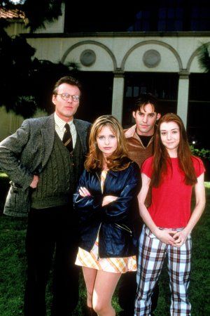 Foto Anthony Head, Sarah Michelle Gellar, Alyson Hannigan