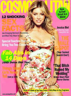 Cobertura de revista Jessica Biel