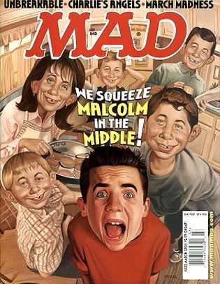 Malcolm el de en medio : Cobertura de revista