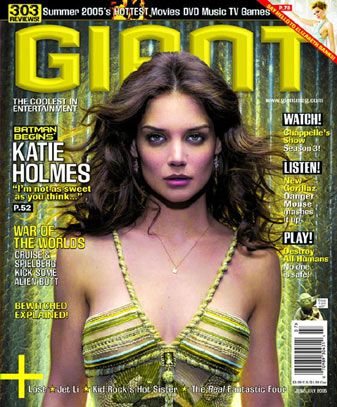 Cobertura de revista Katie Holmes