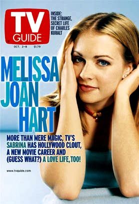 Cobertura de revista Melissa Joan Hart