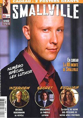 Cobertura de revista Michael Rosenbaum