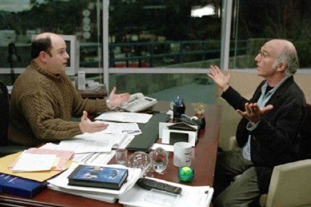 Foto Jason Alexander, Larry David